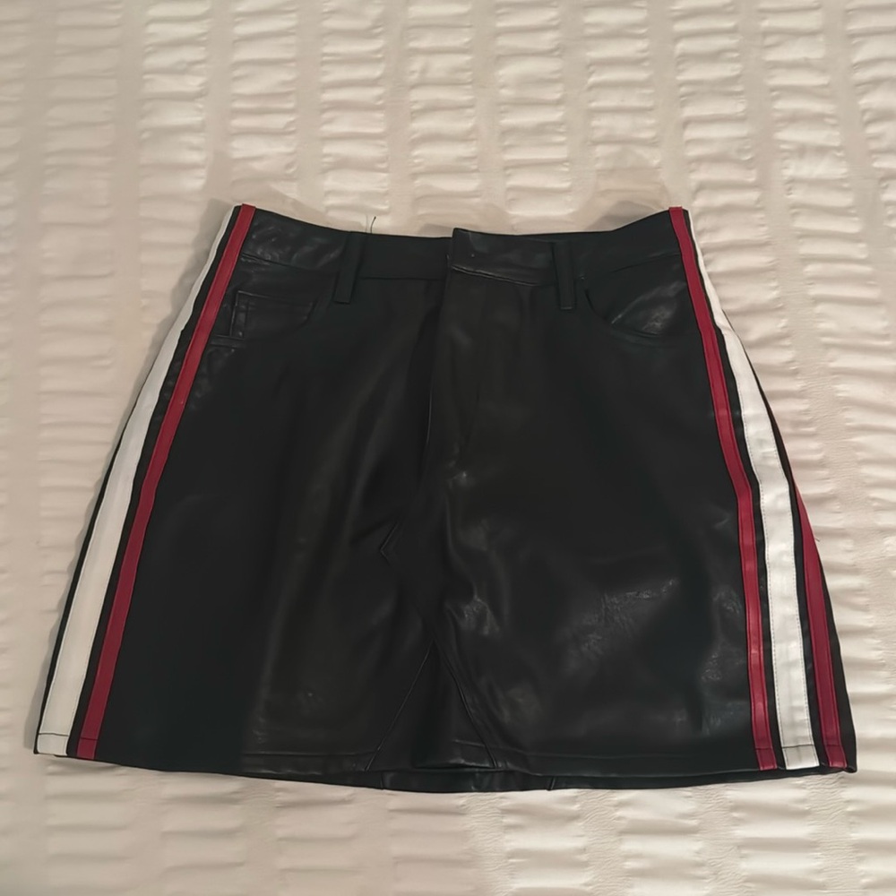 Brooklyn Karma Leather Skirt